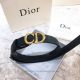 AAA Quality Dior Black Leather Belt Yellow Gold Buckle (4)_th.jpg